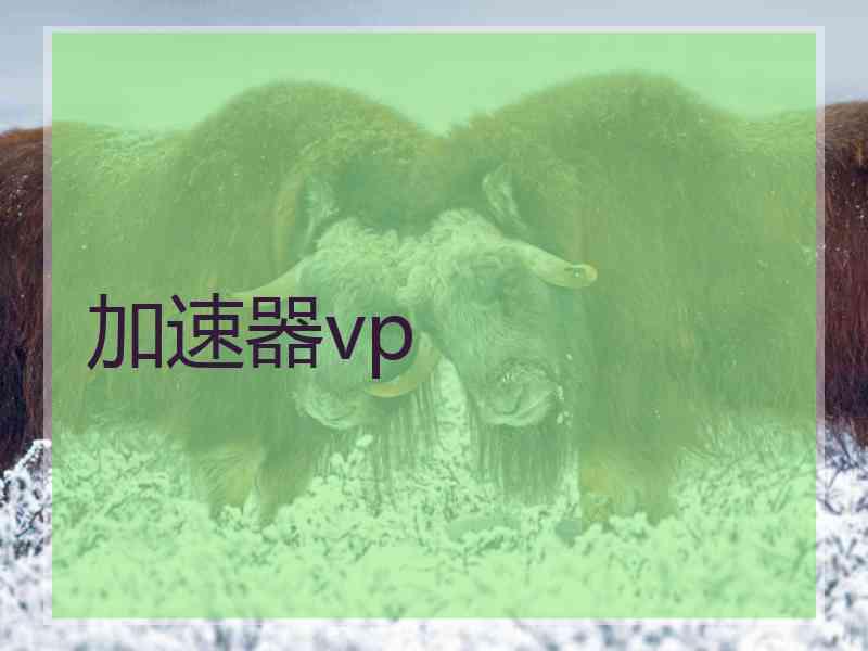 加速器vp