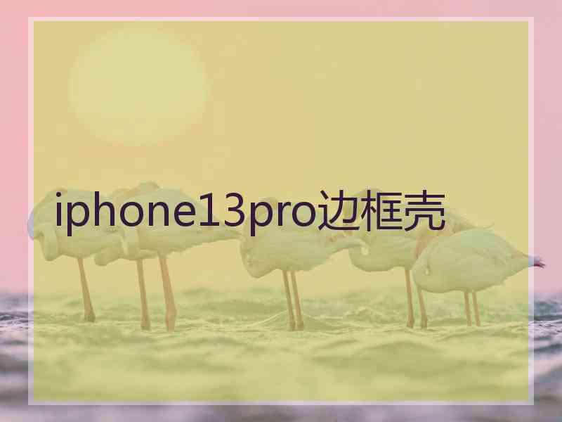 iphone13pro边框壳