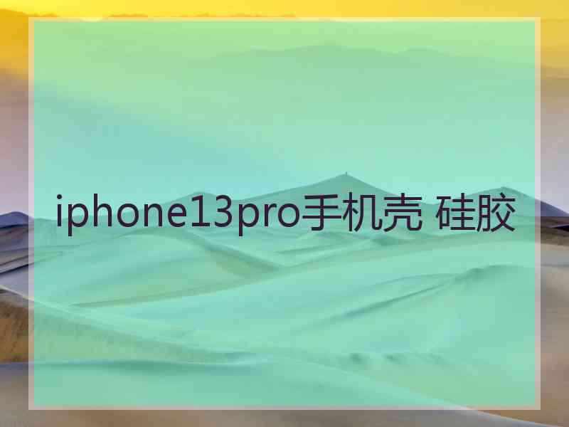 iphone13pro手机壳 硅胶