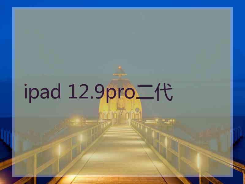 ipad 12.9pro二代