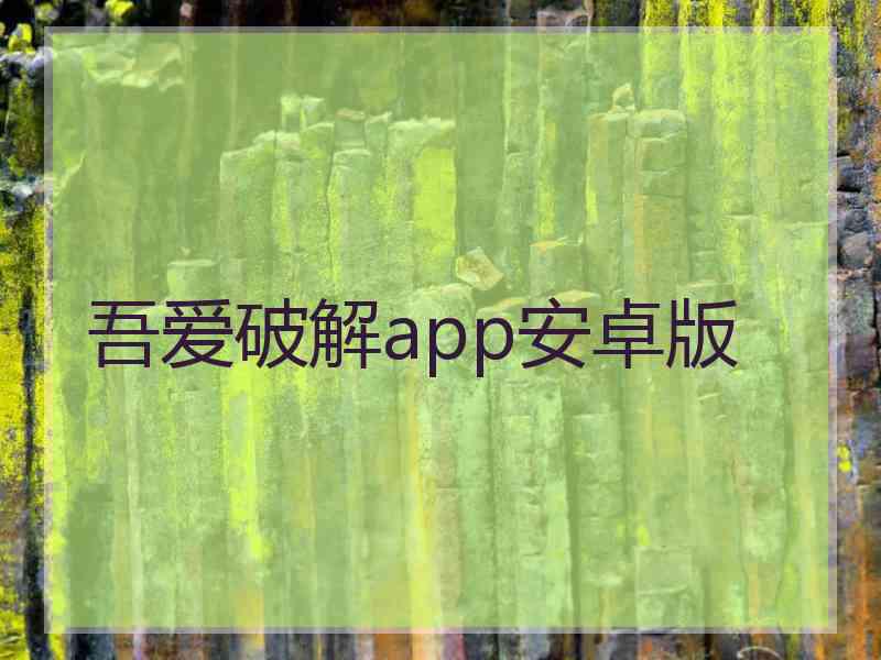 吾爱破解app安卓版