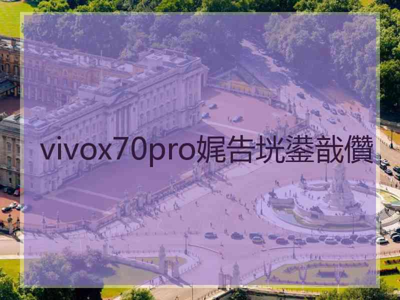 vivox70pro娓告垙鍙戠儹