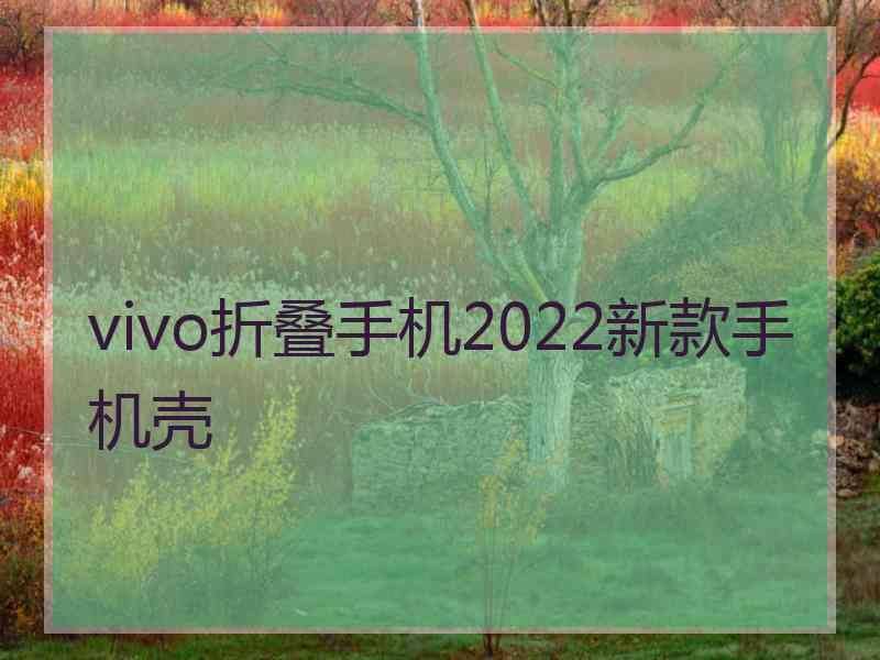 vivo折叠手机2022新款手机壳