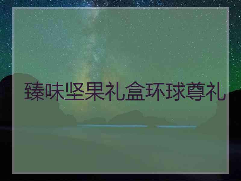 臻味坚果礼盒环球尊礼