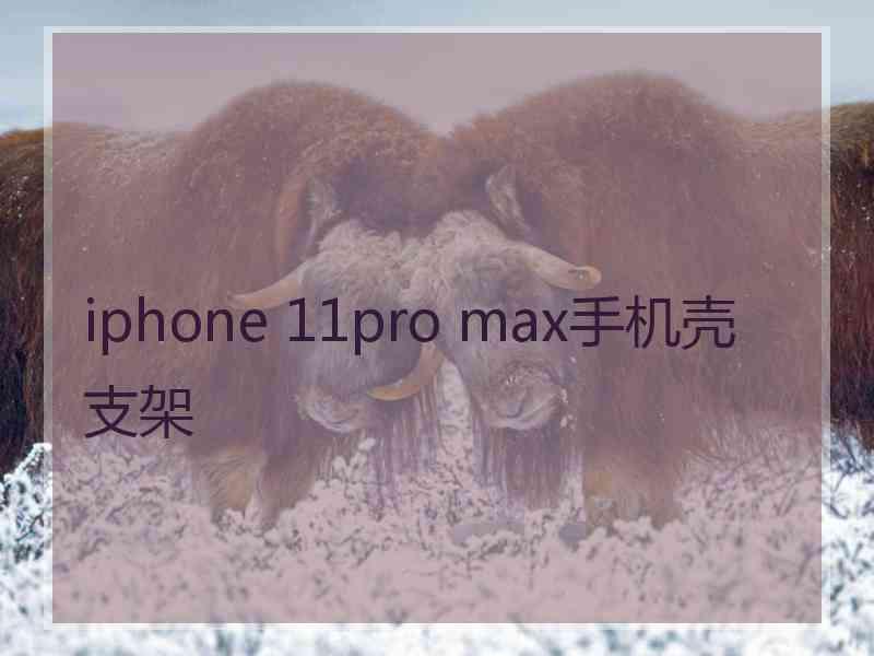 iphone 11pro max手机壳 支架