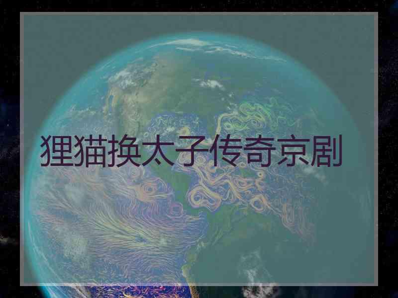 狸猫换太子传奇京剧