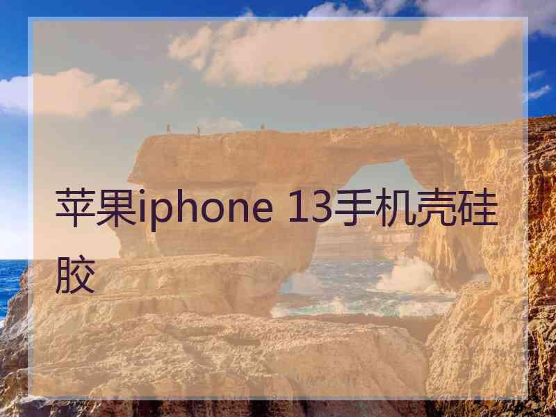 苹果iphone 13手机壳硅胶