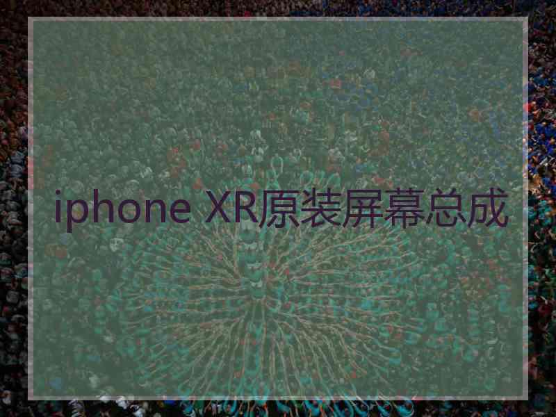 iphone XR原装屏幕总成