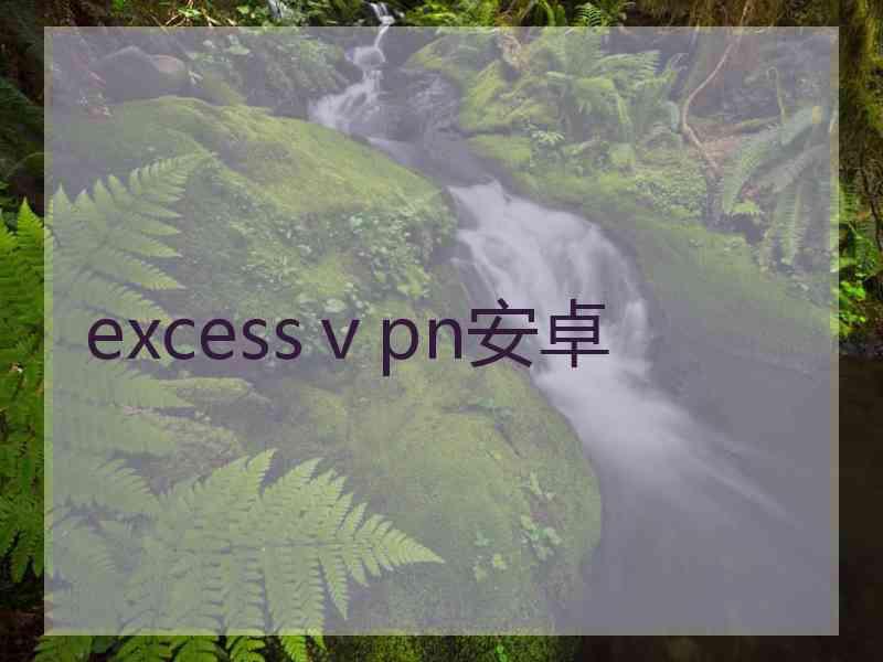 excessⅴpn安卓