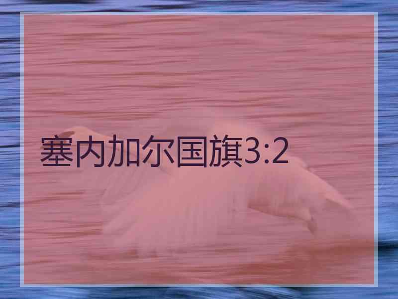 塞内加尔国旗3:2