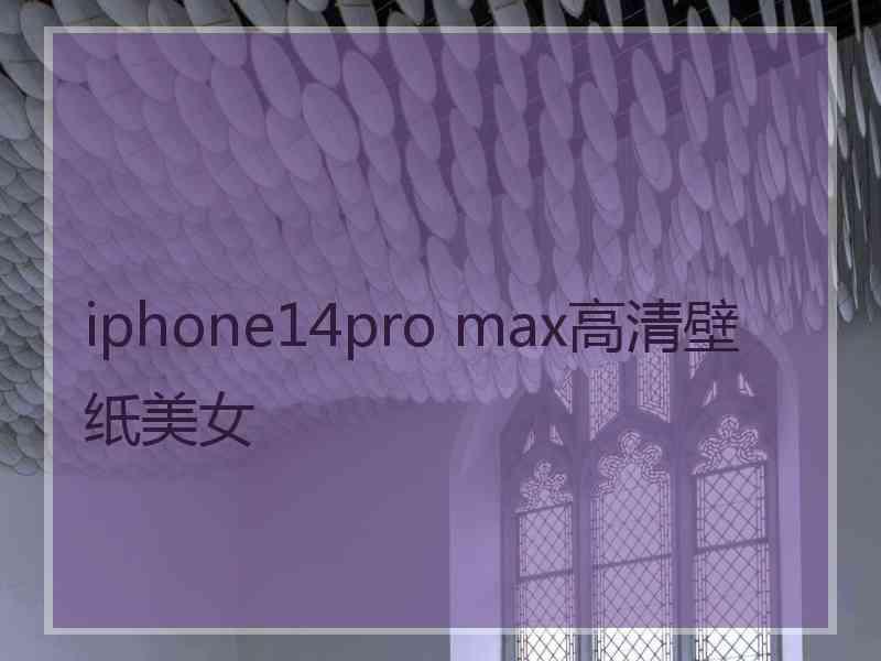 iphone14pro max高清壁纸美女