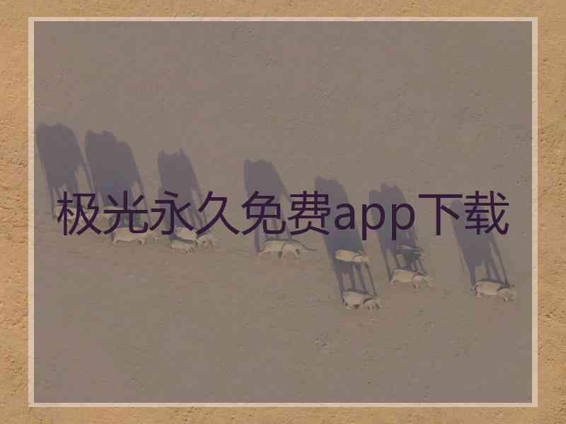 极光永久免费app下载