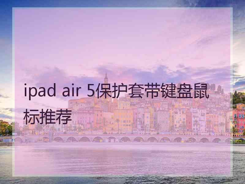 ipad air 5保护套带键盘鼠标推荐