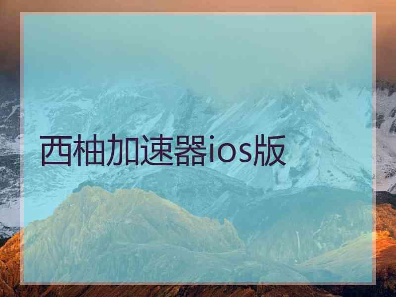 西柚加速器ios版