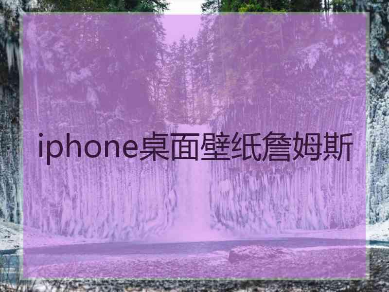 iphone桌面壁纸詹姆斯