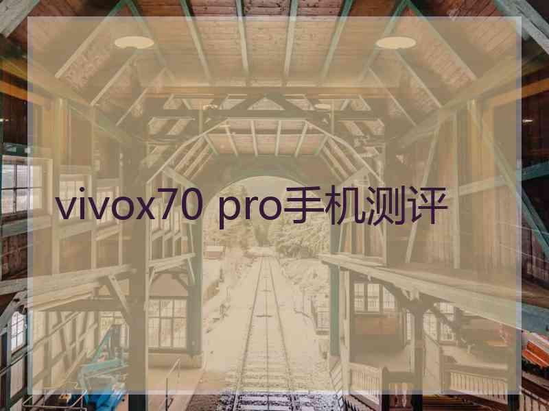 vivox70 pro手机测评