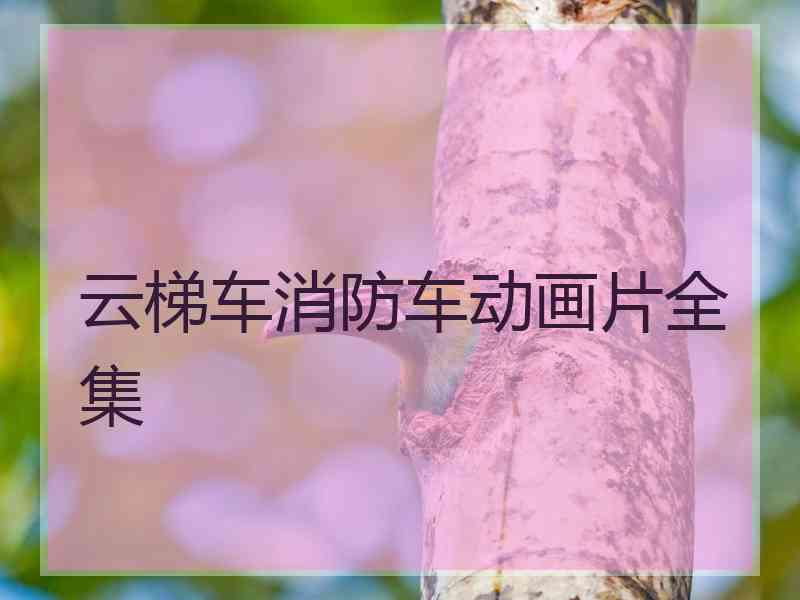 云梯车消防车动画片全集