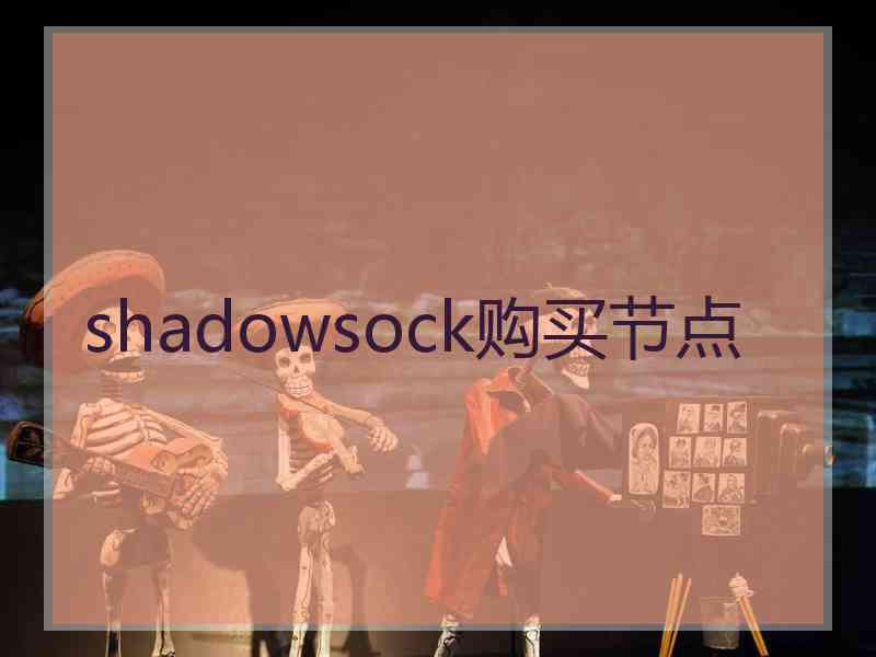 shadowsock购买节点