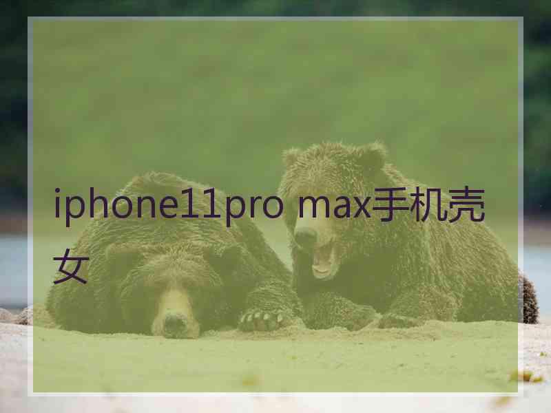 iphone11pro max手机壳女