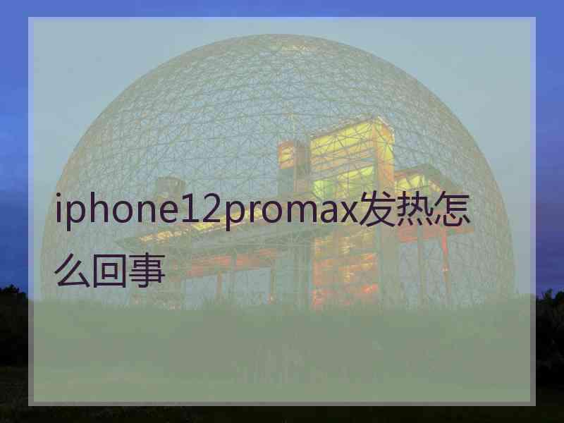 iphone12promax发热怎么回事