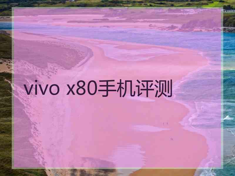 vivo x80手机评测