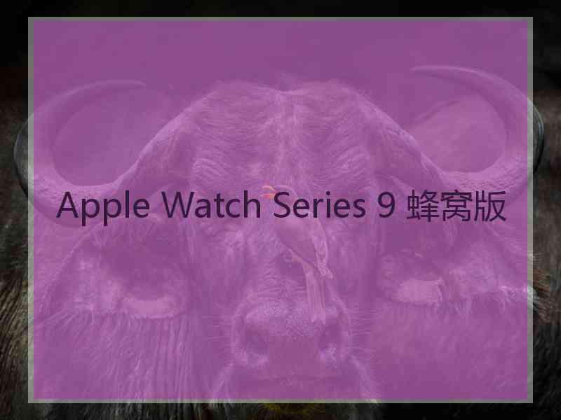 Apple Watch Series 9 蜂窝版