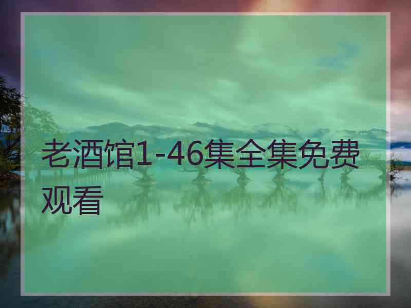 老酒馆1-46集全集免费观看