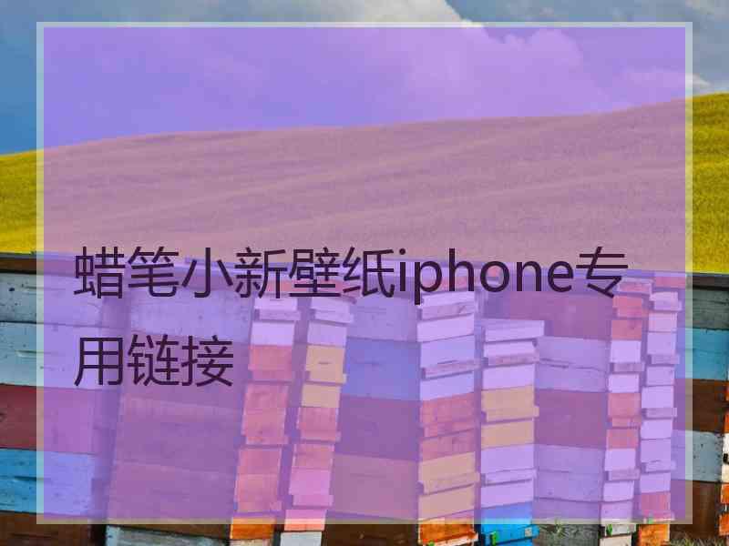 蜡笔小新壁纸iphone专用链接