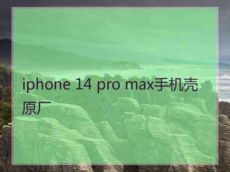 iphone 14 pro max手机壳原厂