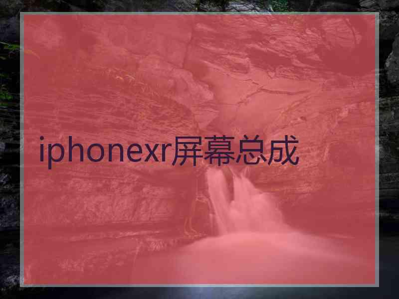 iphonexr屏幕总成