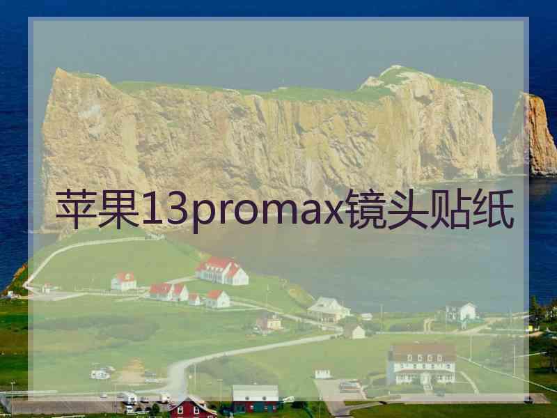 苹果13promax镜头贴纸