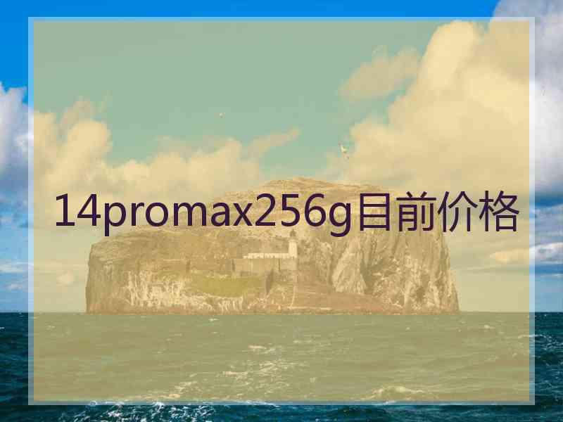 14promax256g目前价格