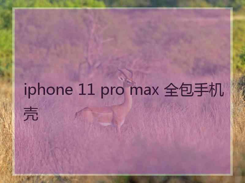 iphone 11 pro max 全包手机壳