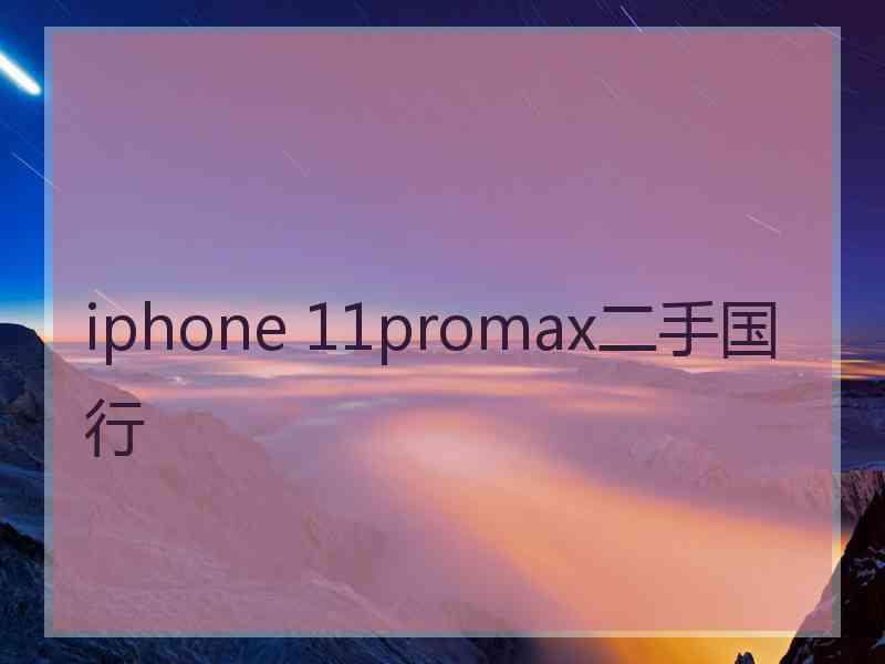 iphone 11promax二手国行