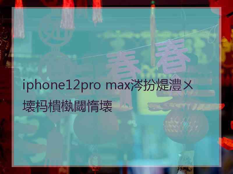 iphone12pro max涔扮煶澧ㄨ壊杩樻槸閾惰壊