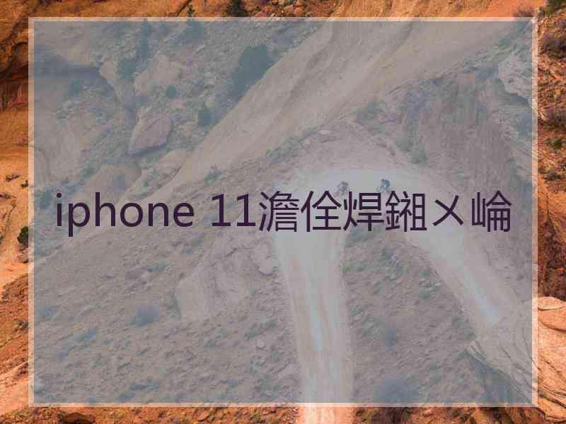 iphone 11澹佺焊鎺ㄨ崘