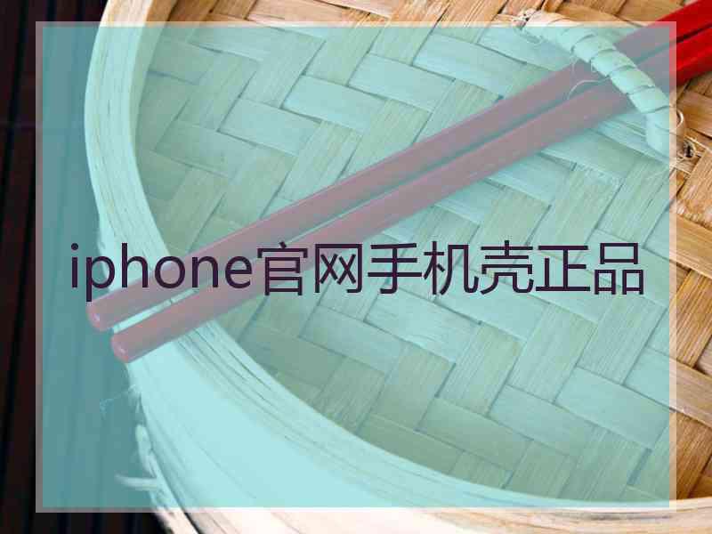 iphone官网手机壳正品