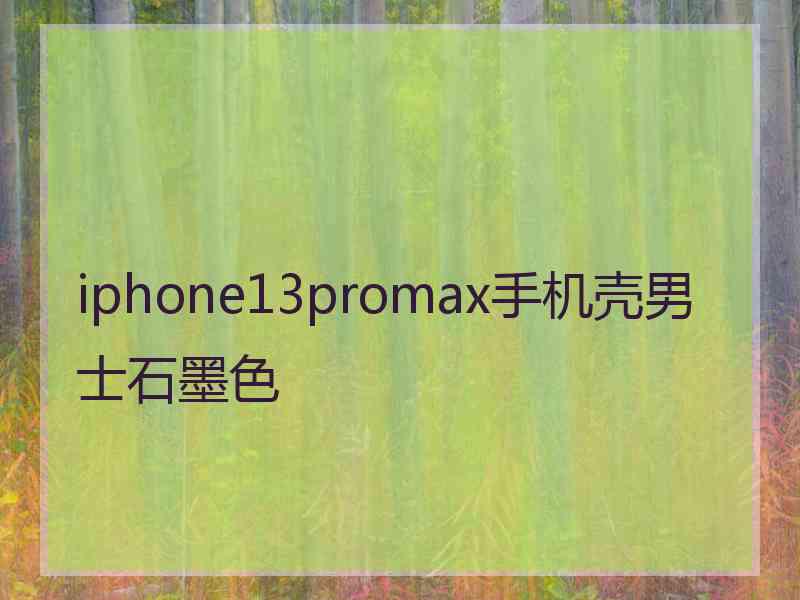 iphone13promax手机壳男士石墨色