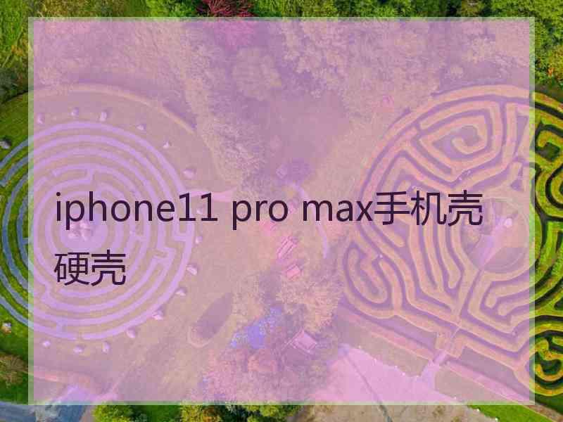 iphone11 pro max手机壳硬壳