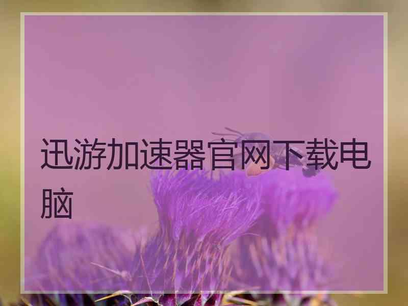 迅游加速器官网下载电脑