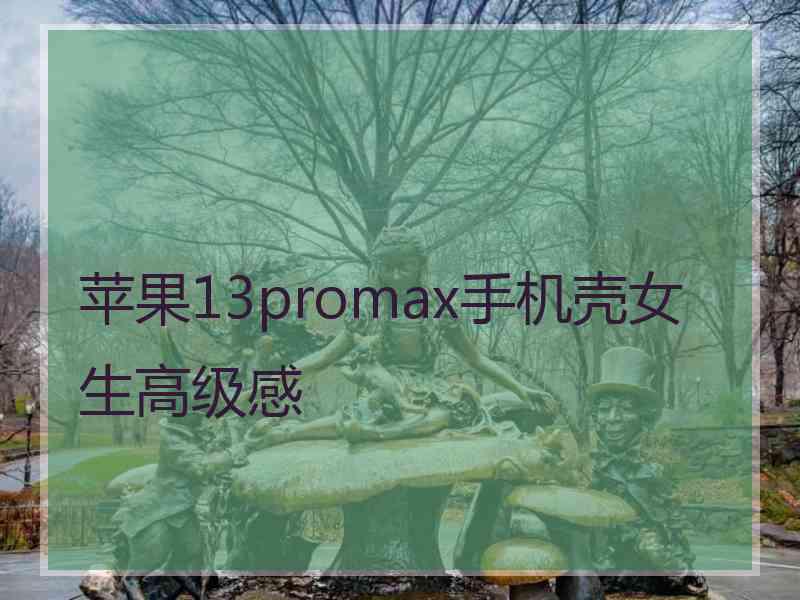 苹果13promax手机壳女生高级感