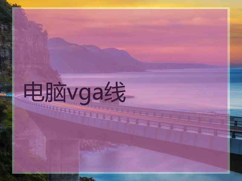 电脑vga线