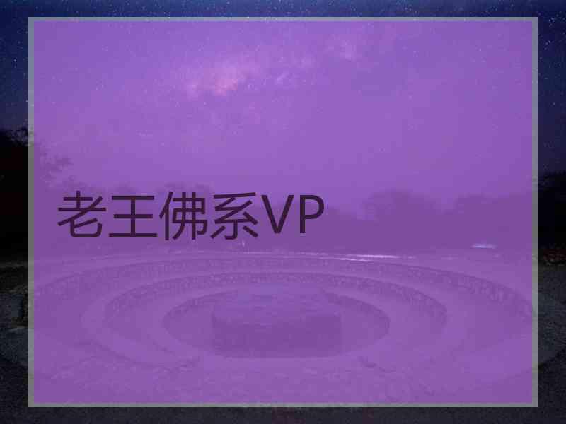 老王佛系VP