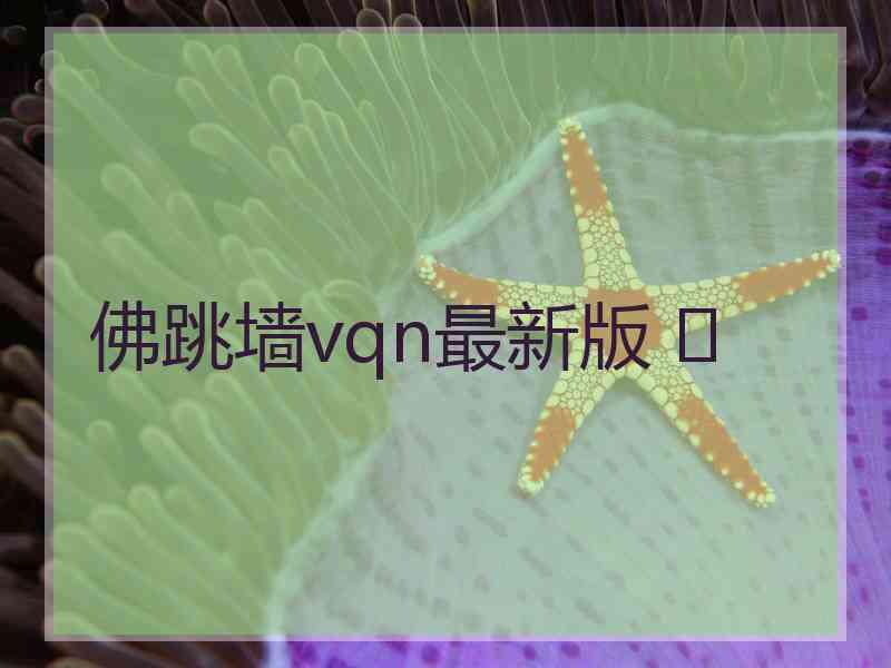 佛跳墙vqn最新版 	