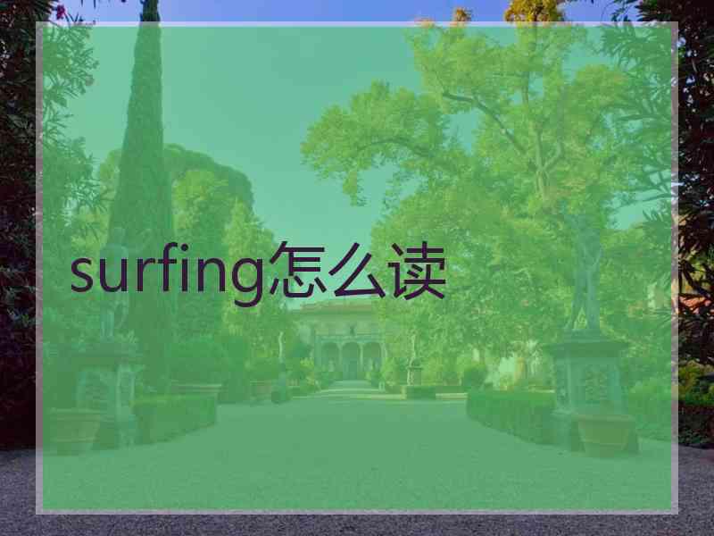 surfing怎么读