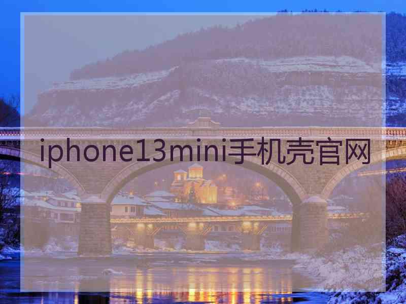 iphone13mini手机壳官网