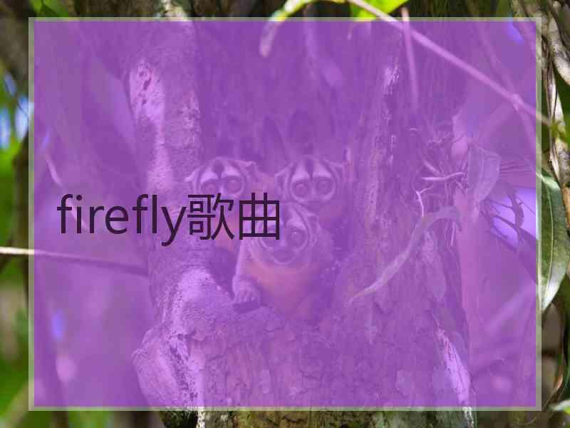 firefly歌曲