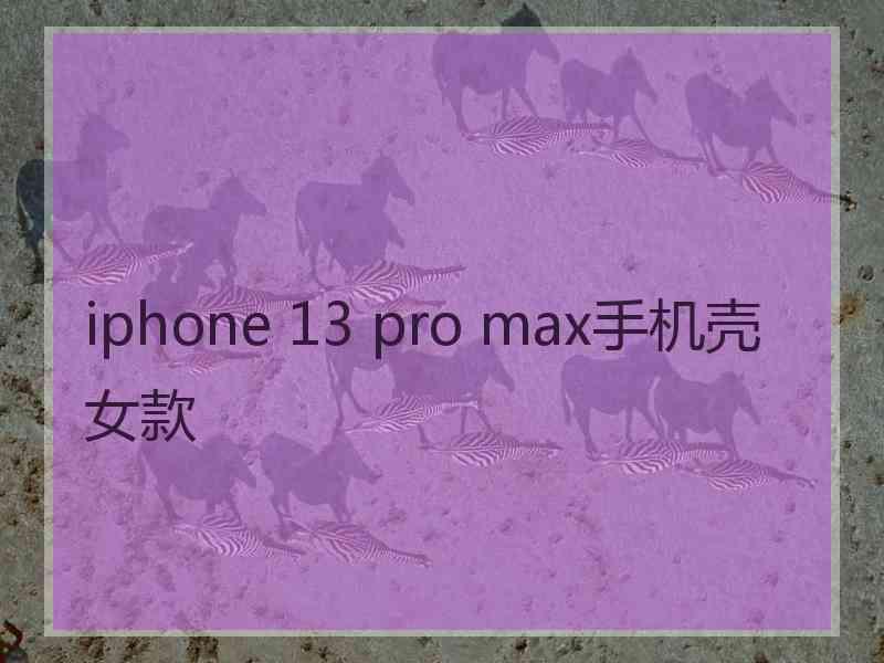 iphone 13 pro max手机壳女款