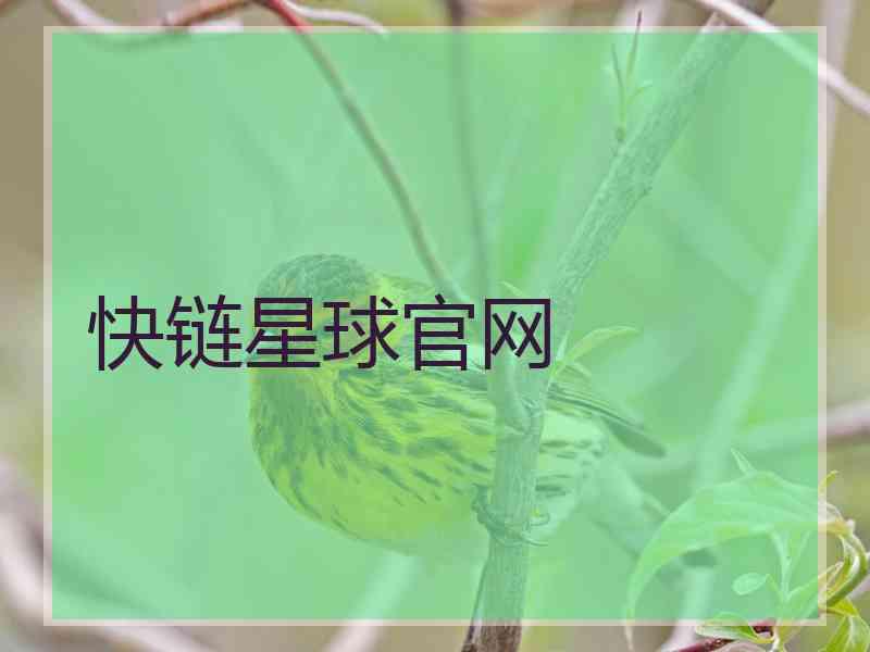 快链星球官网