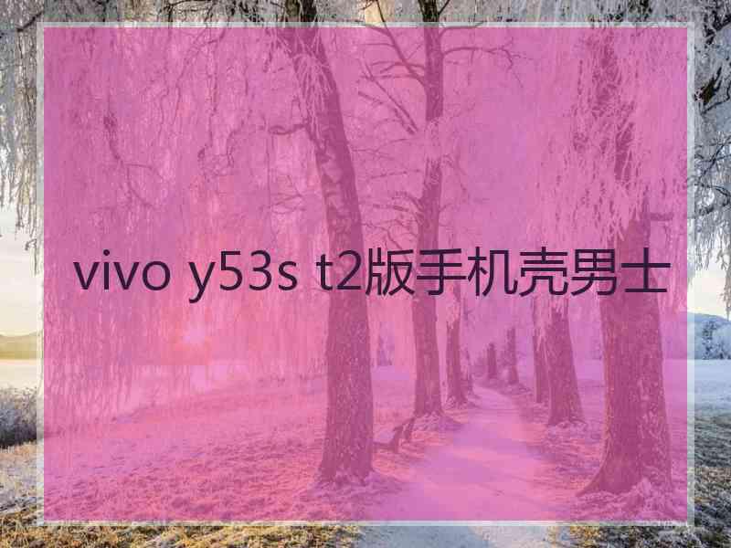 vivo y53s t2版手机壳男士